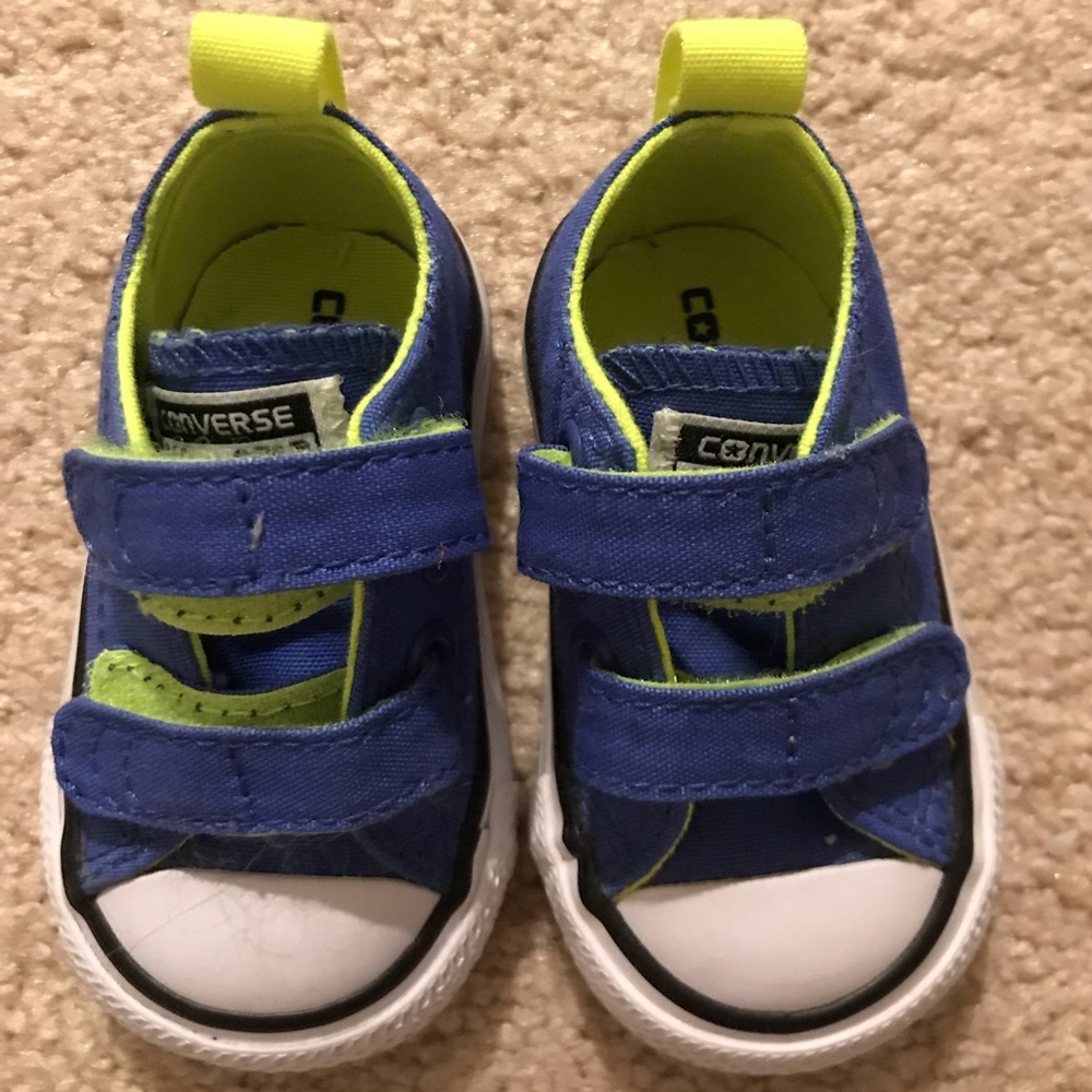 Converse baby boy sneaker -worn once for photos